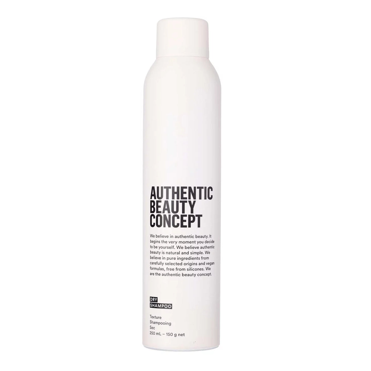 Authentic Beauty Concept Dry Shampoo 250ml — product can