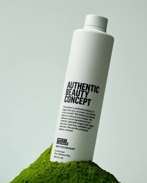 Authentic Beauty Concept Amplify Cleanser 300ml — ingredients close-up