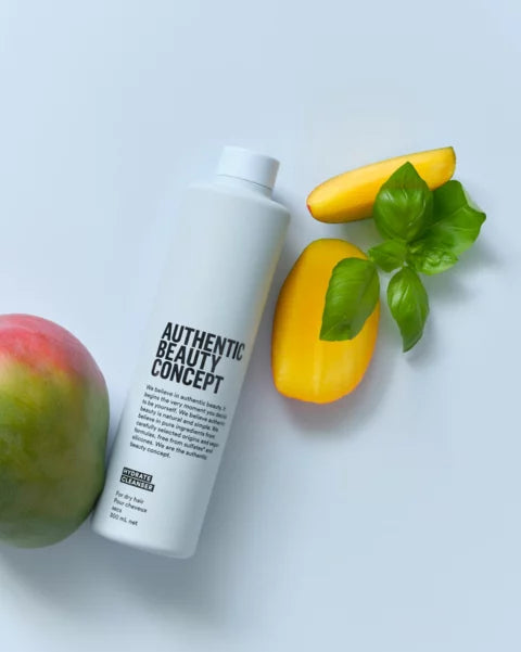 Authentic Beauty Concept Hydrate Cleanser 300ml — in use