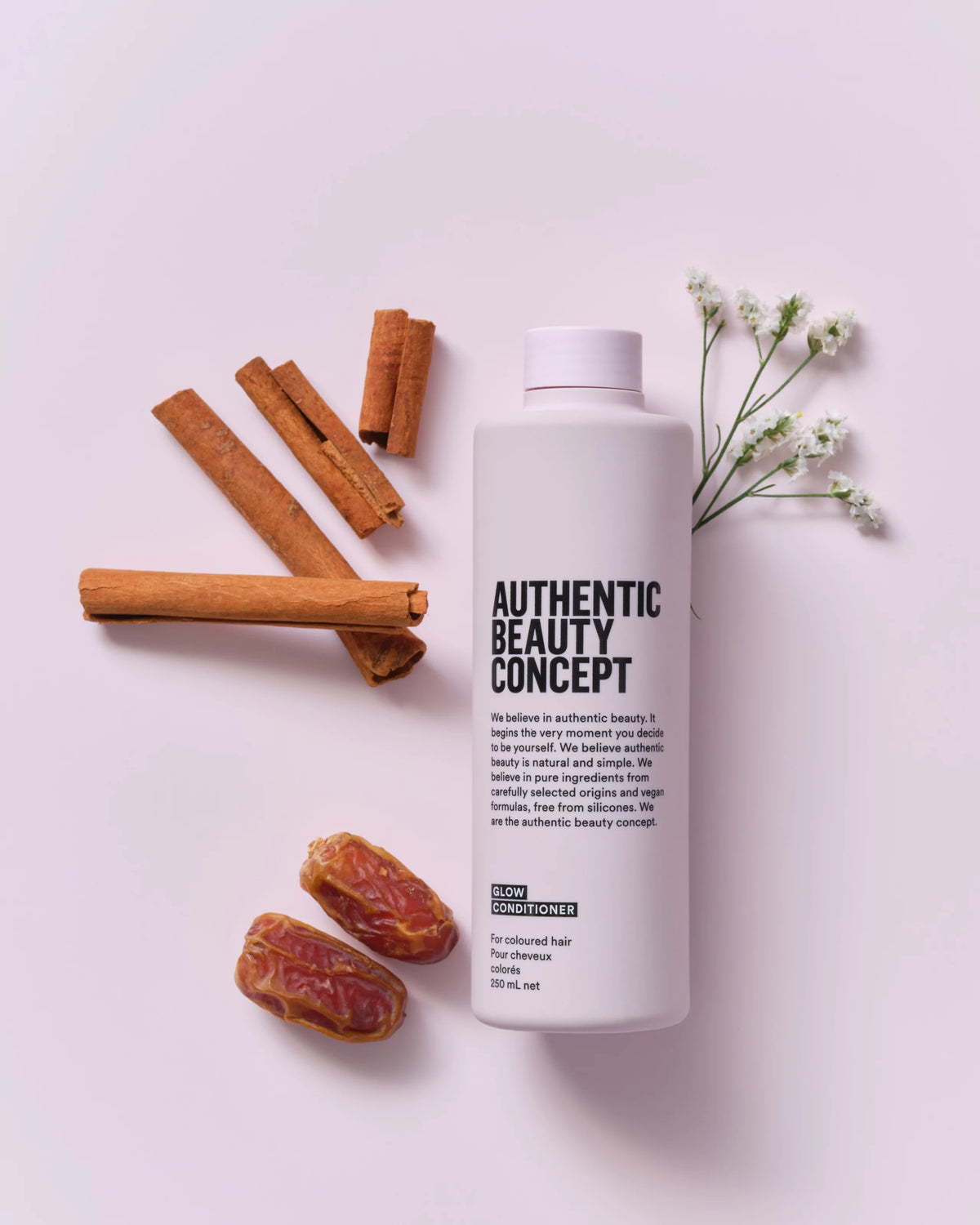 Authentic Beauty Concept Glow Conditioner 250ml — in use
