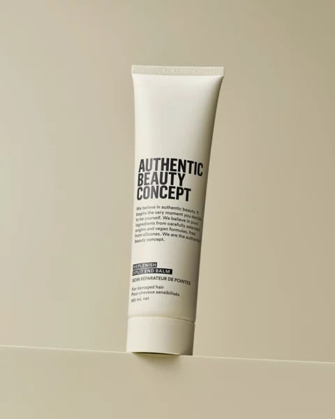 Authentic Beauty Concept Replenish Split End Balm 150ml — in use