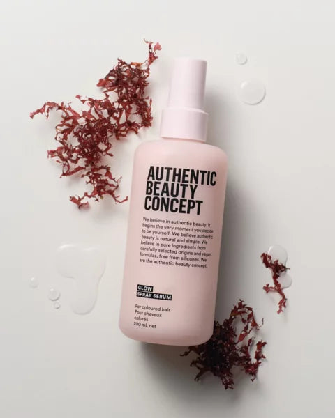 Authentic Beauty Concept Glow Spray Serum 200ml — in use