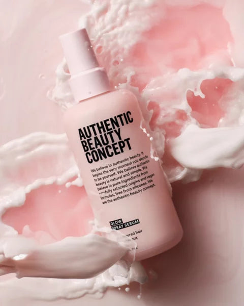 Authentic Beauty Concept Glow Spray Serum 200ml — packaging close-up
