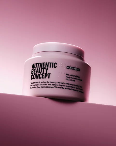 Authentic Beauty Concept Glow Mask 200ml — in use