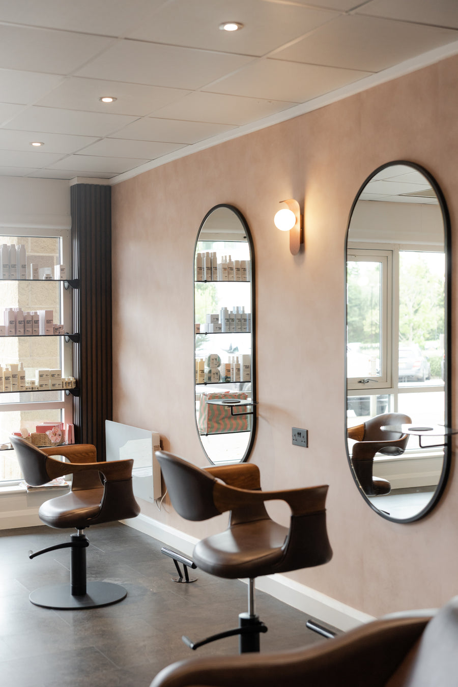 Inside a Fika Hair salon