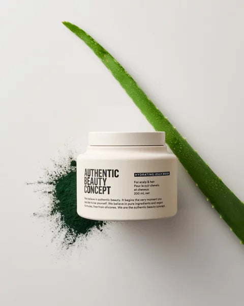 Authentic Beauty Concept Hydrating Jelly Mask 200ml — ingredients close-up