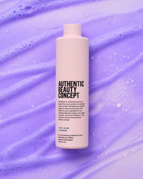 Authentic Beauty Concept Cool Glow Cleanser 300ml — in use